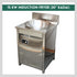 Commercial Induction Fryer Kadai 15kw 30 inch 124 Ltr
